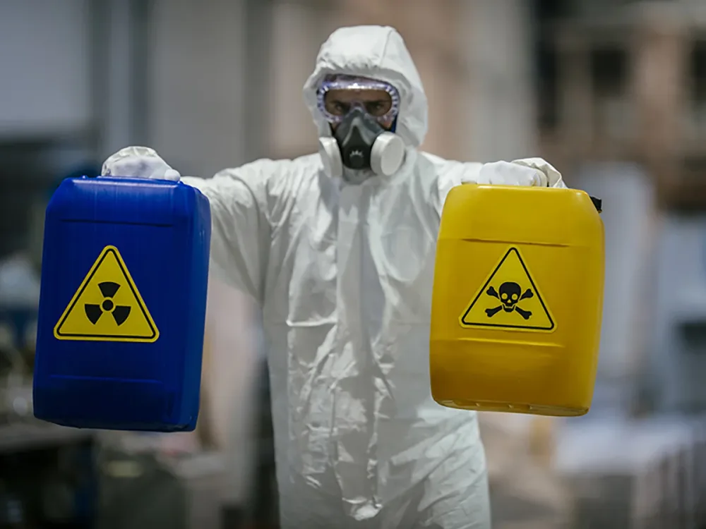 biohazard cleanup professionals at work in Edmonds